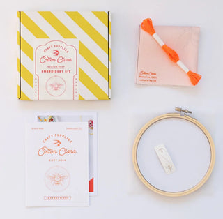 Cotton Clara Medium Embroidery Kits (Assorted)