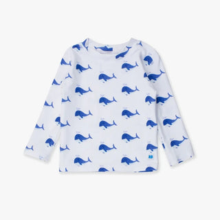 Rugged Butts Long Sleeve Rash Guard - Whale Friends
