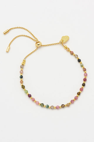Estella Bartlett Gold-Plated Gemstone Amelia Bracelet - Tourmaline