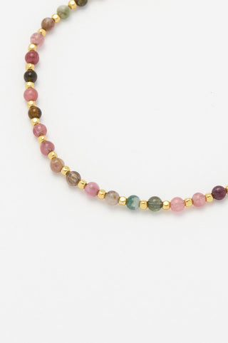 Estella Bartlett Gold-Plated Gemstone Amelia Bracelet - Tourmaline