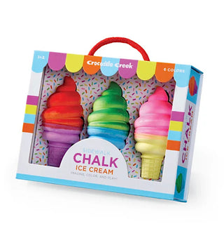 Crocodile Creek 6Pc Sidewalk Chalk  - Ice Cream