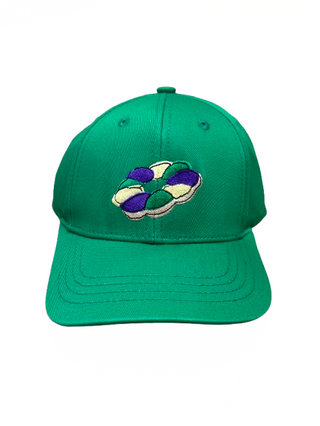 Lulu Bebe Embroidered King Cake Baseball Cap