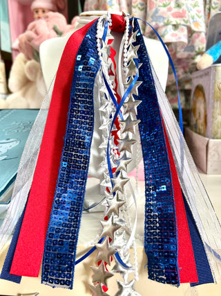 Pony Tail Streamers - Patriotic