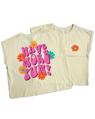 Sweet Soul Retro Have More Fun Graphic Tee