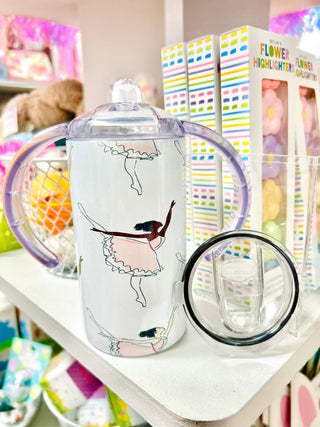 Magnolia and Cypress Ballerina Sippy Cup Two Lid