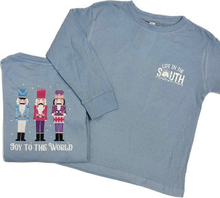 Life in the South Blue Nutcracker Tee