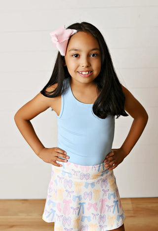Swoon Baby Spring Bows Tennis Skirt