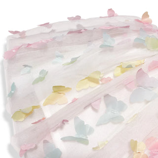Doe A Dear Butterfly Embroidered Tee & 3D Tutu 2Pc Set