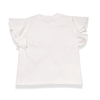 Doe A Dear Butterfly Embroidered Tee & 3D Tutu 2Pc Set