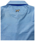 Fieldstone Youth Diamond Polo - Blue