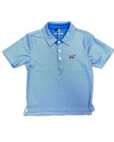 Fieldstone Youth Diamond Polo - Blue