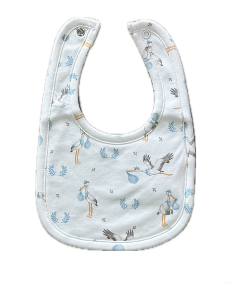 Baby Club Chic Bib - Welcome Baby Blue