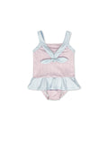 Lullaby Set Pink & Blue Mini Gingham Swimsuit