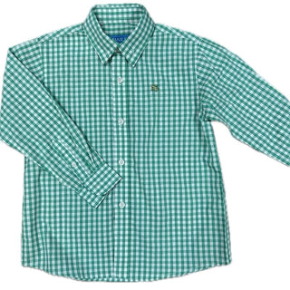 J. Bailey Roscoe Button Down Shirt - Green Check