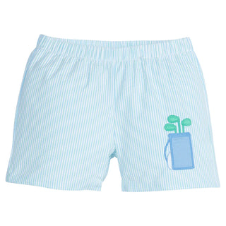 Little English Appliqué Basic Short - Golf