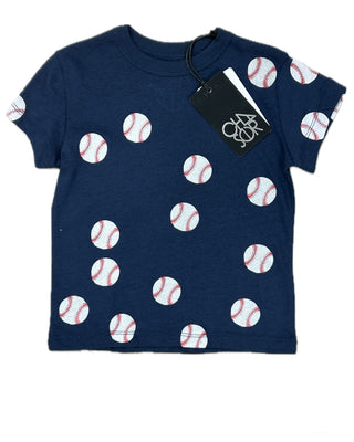 Chaser S/S Navy Baseball Tee Shirt