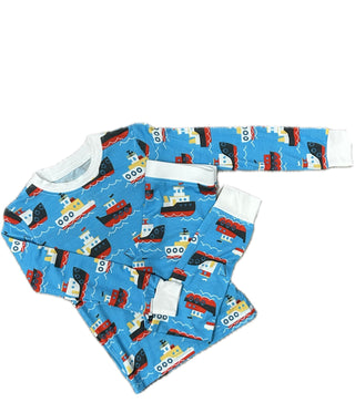 Southern Slumber Tugboat 2PC Pajamas