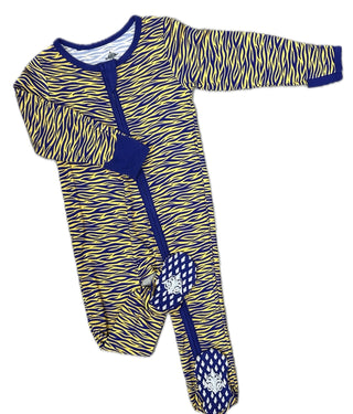 Belle Cher Tiger Stripe Footie