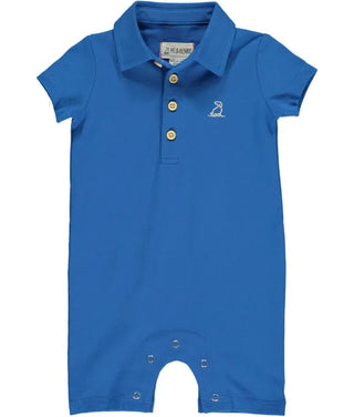 Me & Henry Drift Royal Pique Romper