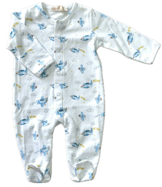 Baby Club Chic Sky Adventure Footie