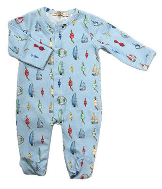 Baby Club Chic Let's Go Fishing Footie