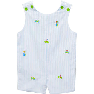 Zuccini Embroidered Golf Shortall