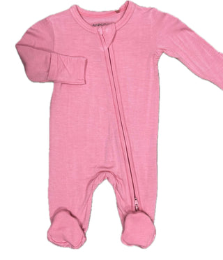 Angel Dear Rose Pink 2 Way Zipper Footie