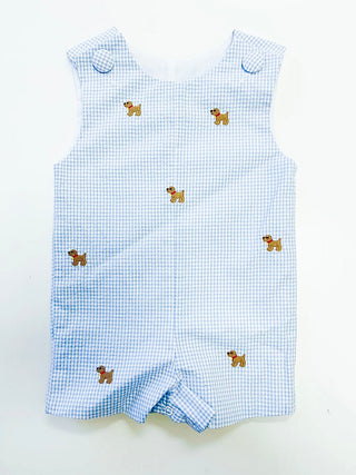Zuccini Kids Jon Jon Embroidered Puppy