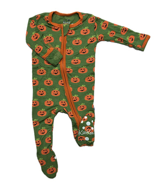 Kickee Pajamas - Moss Jack O’Lantern