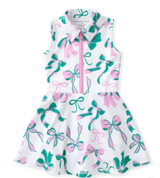 Swoon Baby Active Country Club Bow Tennis Dress