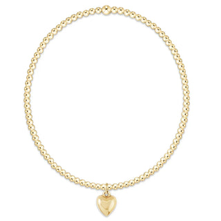 Enewton Classic Gold 2 mm- Love Plush Gold Charm