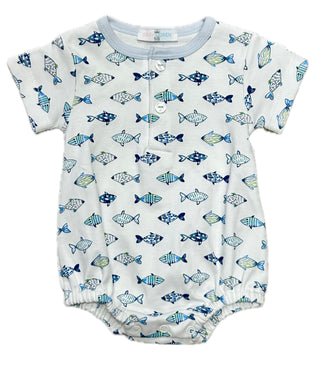 Baby Loren Bubble - Blue Fish
