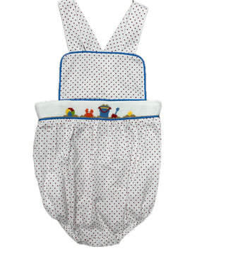 Baby Sen Boy Sunsuit - Playing in the Sand