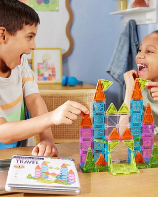 Magna Tiles MicroMags Travel set Deluxe 55pc