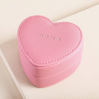 Pink Mini Heart Shaped Jewelry Box