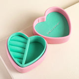Pink Mini Heart Shaped Jewelry Box