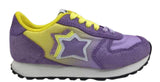 Atlantic Stars Purple & Gold Glitter Star Sneakers