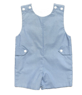 Lulu Bebe Blue Diamond Print Jon Jon