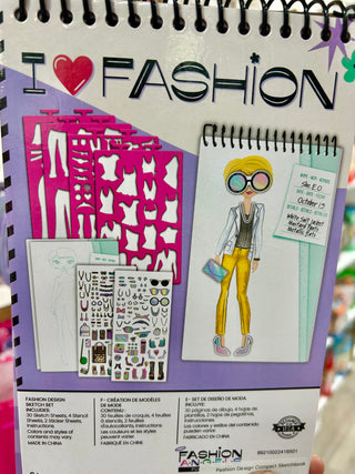 Fashion Design Compact Sketchbook