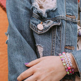 Make it Real Alphabet Bead Bracelet Set