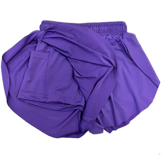 Blended Spirit Butterfly Shorts  - Purple