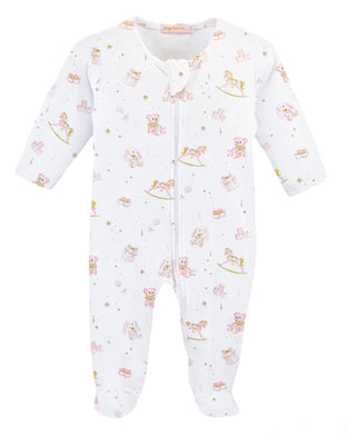 Baby Club Chic Baby Toys Pink Footie