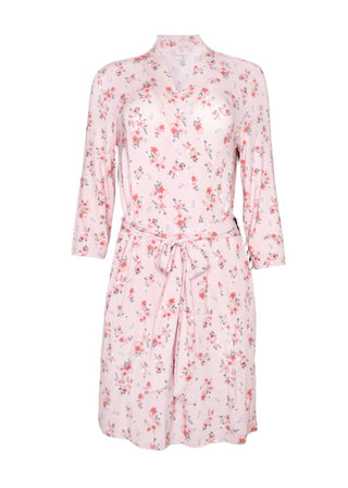 Posh Peanut Floral Pink Women's Robe - London