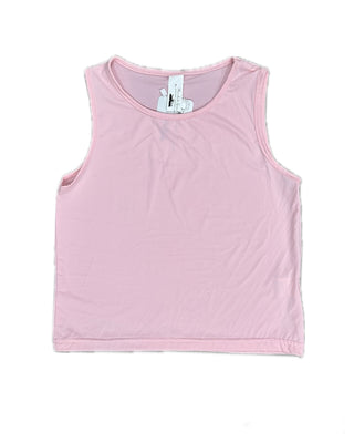 Blended Spirit Athletic Light Pink Tank Top