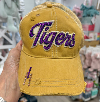 Distressed Retro Tiger Hat