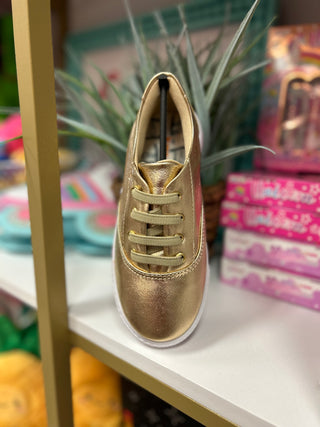Kimey Gold Sneaker