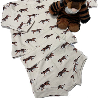 Southern Slumber Tiger 2Pc Bamboo Sweatshirt Set