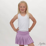 Azarhia Mini Pleated Skort - Lavender
