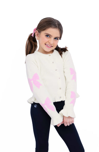 Ivory Cardigan Sweater - Cream