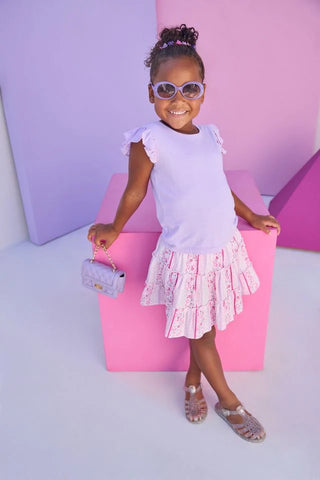 Eyelet Tank - Lilac